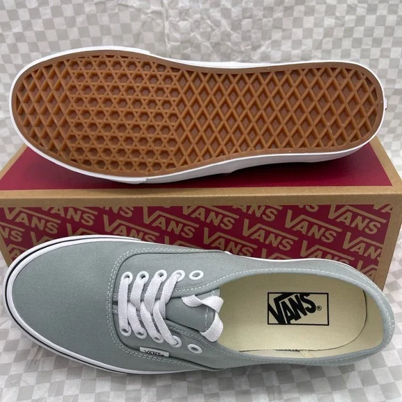 Vans Men’s Lt Gray Canvas Authentic
Color Theory Pure Grey
VN000D7YEPO Sneakers - Picture 13 of 16